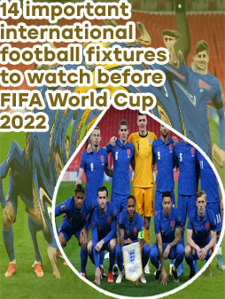 International football fixtures