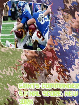 New york giants score