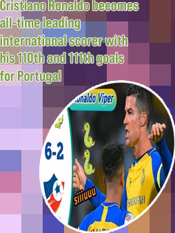 Ronaldo international goals