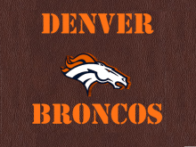 DenverBroncoFootballTexture DenverBroncoFootballTexture